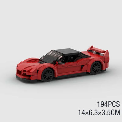 MOC City Car Vehicle Speed Champion Racer