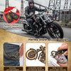 Golden Motorcycle Bottle Opener