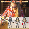 Microphone Robot Lamps