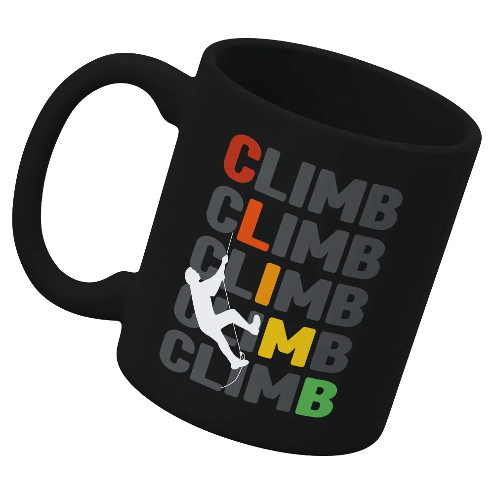 Climbbbbb 11oz Mug