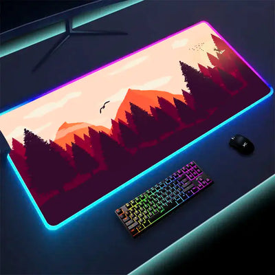 Luminous LED Lighting Mouse Pad