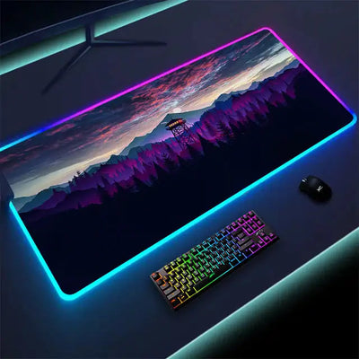 Luminous LED Lighting Mouse Pad