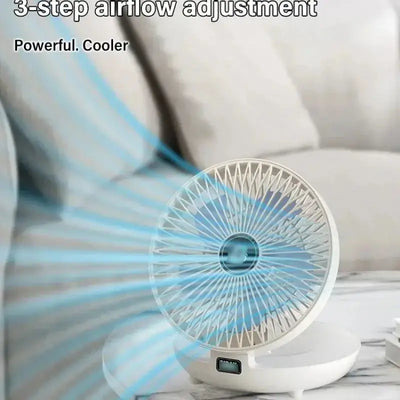 Versatile USB Charging Desktop Fan