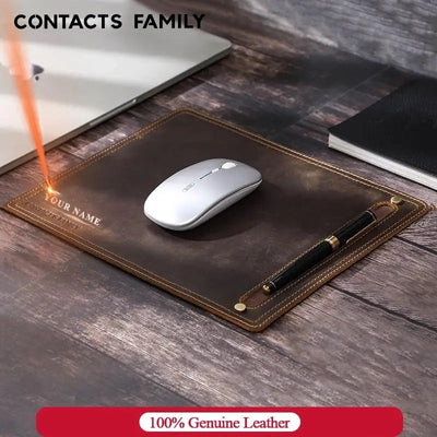 Genuine Leather Mouse Pad