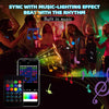 String Lights Bluetooth USB Strip Lamp Waterproof