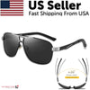 Mens Polarized Pilot Sunglasses Outdoor Driving UV400 Sun Glasses Sport Eyewear