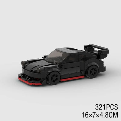 MOC City Car Vehicle Speed Champion Racer