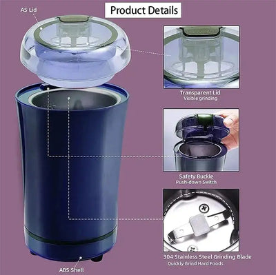 Electric Portable Coffee Bean Grinder