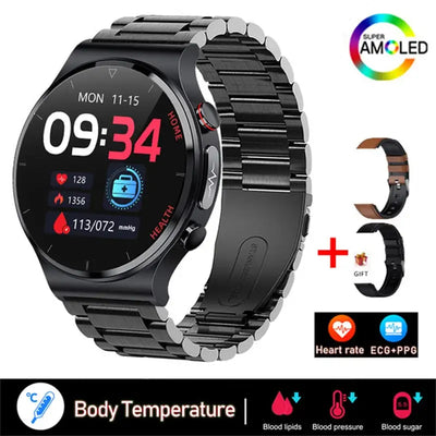 ECG + PPG Men's Smart Watch