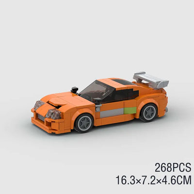 MOC City Car Vehicle Speed Champion Racer