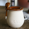 Vintage Ceramic Spice Bottle with Lid