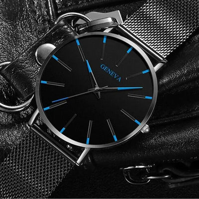 Waterproof Men's Watch Stainless Steel Quartz Luminous Classic Watches Business