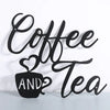 Coffee And Tea Wall Sign