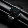 Waterproof Men's Watch Stainless Steel Quartz Luminous Classic Watches Business