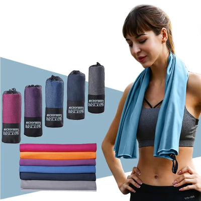 Sport Microfiber Towel: Quick-Drying Absorbent