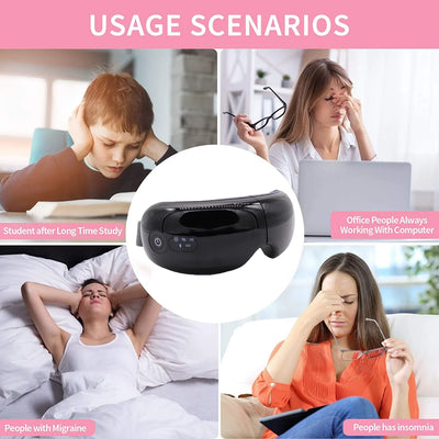 Smart Vibration Eyemask Massager