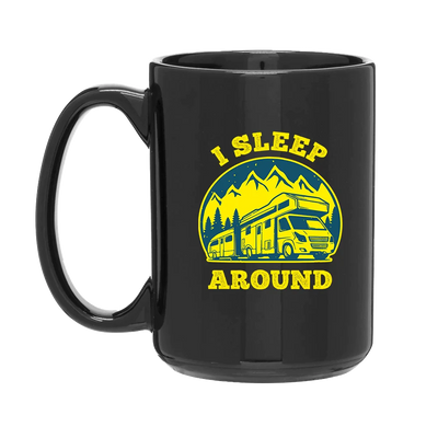 I Sleep Around 15oz Coffee Mug