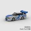 MOC City Car Vehicle Speed Champion Racer