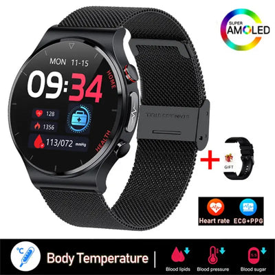 ECG + PPG Men's Smart Watch