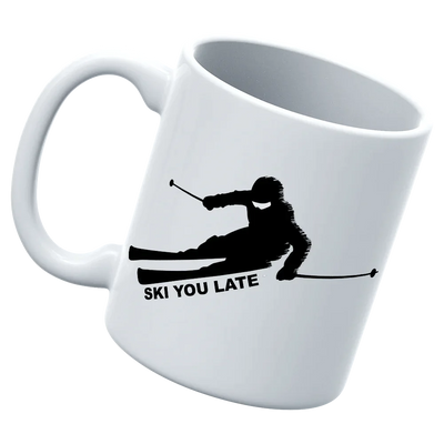 Ski You Later White Coffee Mug