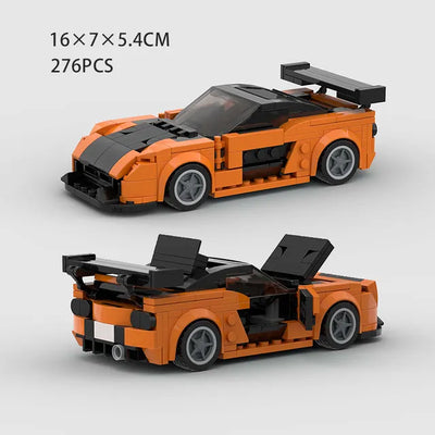 MOC City Car Vehicle Speed Champion Racer