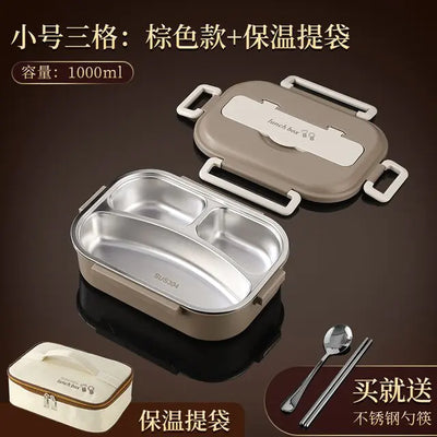 304 stainless steel compartment insulated lunch box