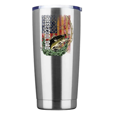 Reel Cool Dad 20oz Insulated Vacuum Sealed Tumbler