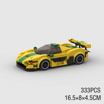 MOC City Car Vehicle Speed Champion Racer