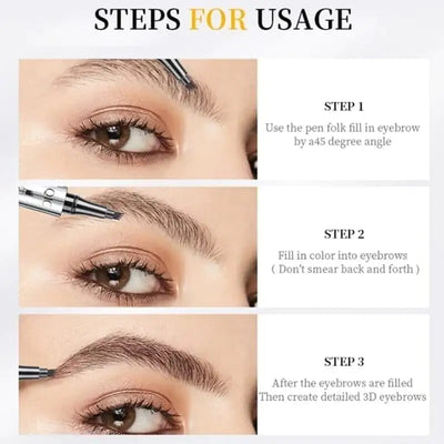 3D Water Proof Microblading Eyebrow Pen