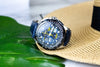 Citizen Blue Angels Skyhawk AT Crocodile Print Strap Watch