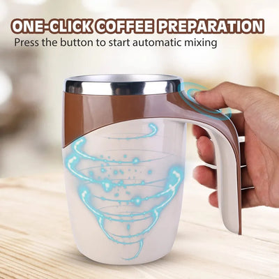 Rechargeable Self Stirring Mug