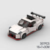 MOC City Car Vehicle Speed Champion Racer