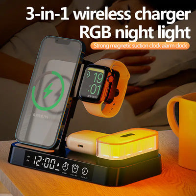 4 In 1 Multifunction Wireless Charger Station