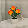 LED Tulip Lamp Night Simulation Flower