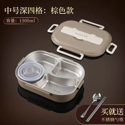 304 stainless steel compartment insulated lunch box