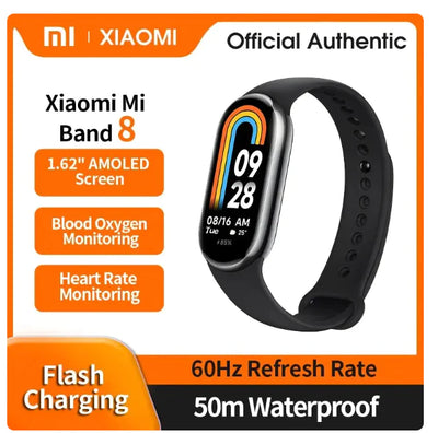 Xiaomi Mi Band 8 Originals 60hz Color Black