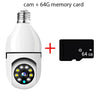 Smart 5G Surveillance Bulb: Full-Color Night Vision