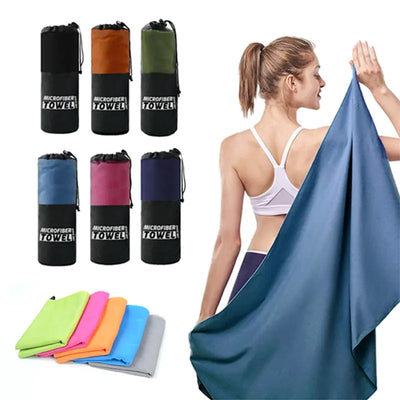 Sport Microfiber Towel: Quick-Drying Absorbent